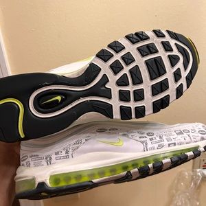 Nike shoes. Glow in the dark size 14. Took them back from my cheating ex